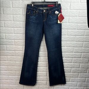 SEVEN7 JEANS CLASSIC FLARE MID RISE PREMIUM DENIM SIZE 27 NWT